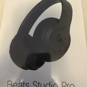 Beats by Dre Studio Pro Black Over-Ear Headphones
